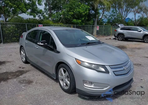 2014 Chevrolet Volt из США, поврежденный, VIN 1G1RA6E48EU160610